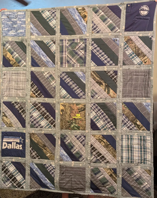 Custom memory quilts